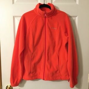 Hot Pink Columbia Zip Up Jacket